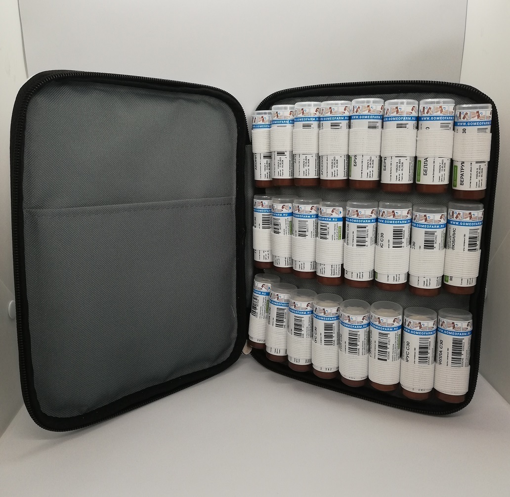 Домашняя аптечка "24 препарата" С3-С6 гомеопатическая, 24х10 гр
