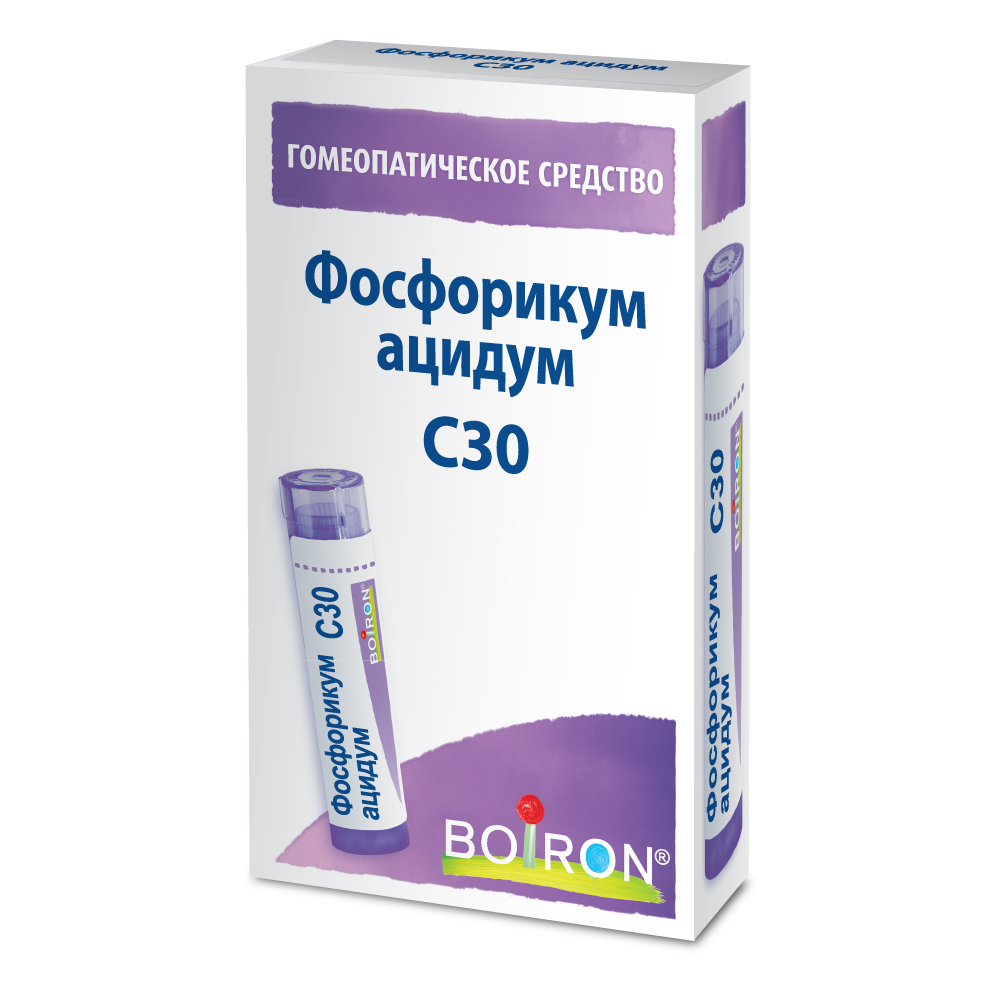 ацидум фосфорикум (Phosphoricum acidum) с30 Буарон  с доставкой .