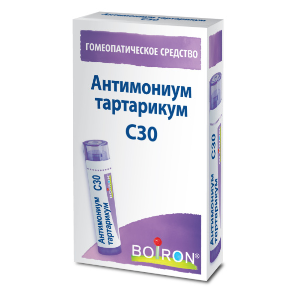 Антимониум тартарикум (Antimonium tartaricum) C30 Буарон