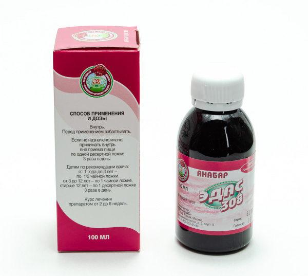 Картинка анабар эдас-308 от интернет-аптеки mosgomeopat.ru
