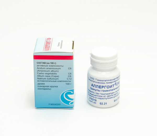 Картинка аллергоит гф(гомеофарма) от интернет-аптеки mosgomeopat.ru