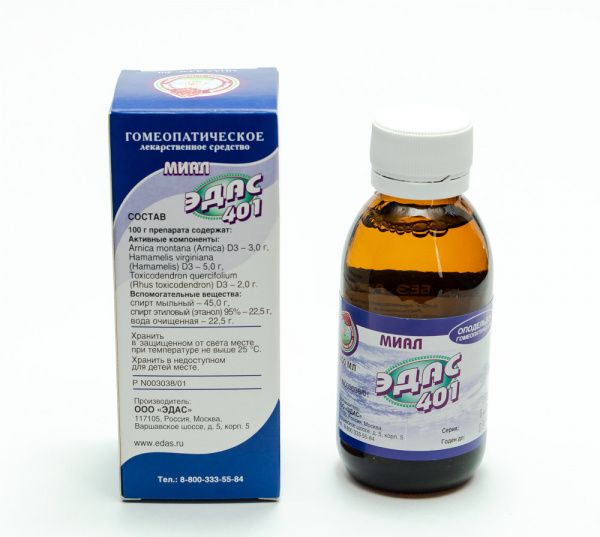 Картинка миал эдас-401 от интернет-аптеки mosgomeopat.ru