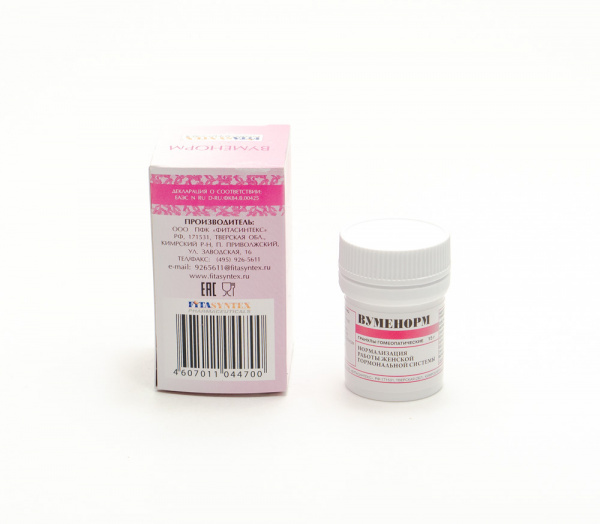 Картинка вуменорм (фитасинтекс) от интернет-аптеки mosgomeopat.ru