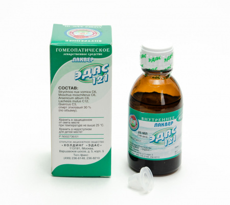 Картинка лаквер эдас-121 от интернет-аптеки mosgomeopat.ru
