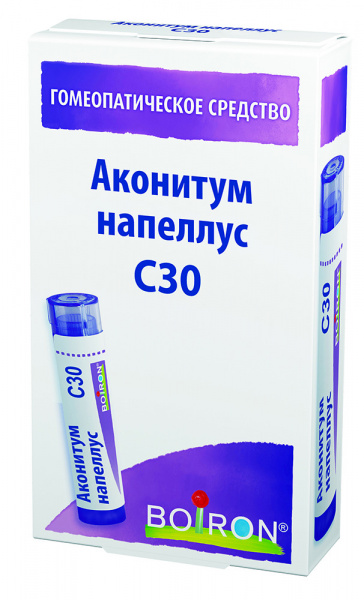 Аконитум напеллус (Aconitum) C30 Буарон