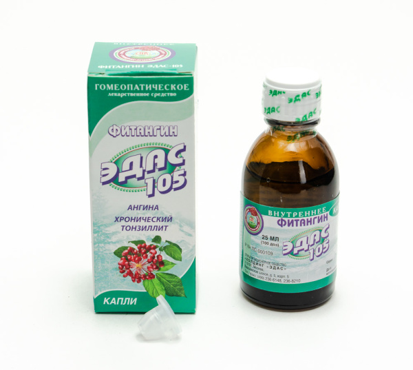 Картинка фитангин эдас 105 от интернет-аптеки mosgomeopat.ru