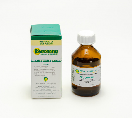 Картинка ледум дн(доктор н) от интернет-аптеки mosgomeopat.ru