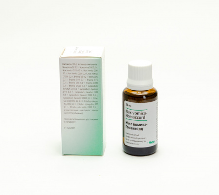 Картинка нукс вомика-гомаккорд капли от интернет-аптеки mosgomeopat.ru