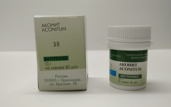Аконит с30 кр