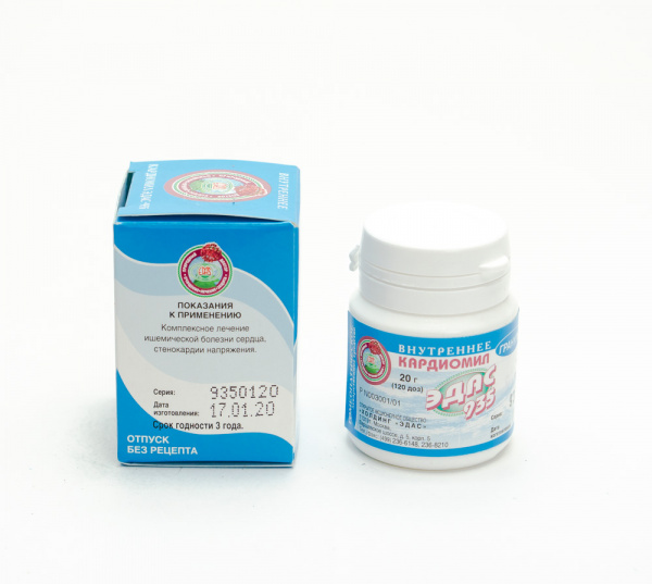 Картинка кардиомил эдас-935 от интернет-аптеки mosgomeopat.ru
