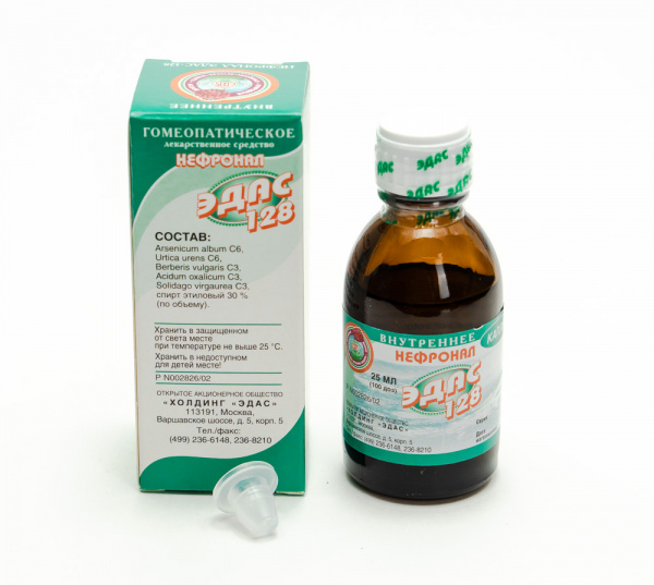 Картинка нефронал эдас-128 от интернет-аптеки mosgomeopat.ru