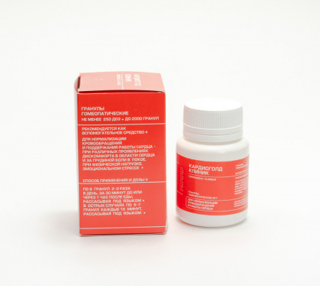 Картинка кардиоголд клиник (фитасинтекс) от интернет-аптеки mosgomeopat.ru