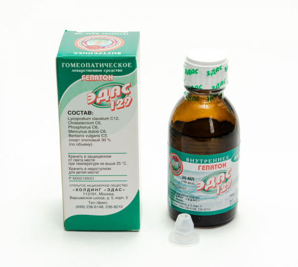Картинка гепатон эдас-129 от интернет-аптеки mosgomeopat.ru