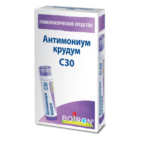 Картинка антимониум крудум (аntimonium crudum) с30 буарон от интернет-аптеки mosgomeopat.ru
