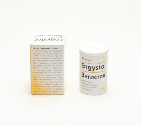 Картинка энгистол таблетки №50 от интернет-аптеки mosgomeopat.ru