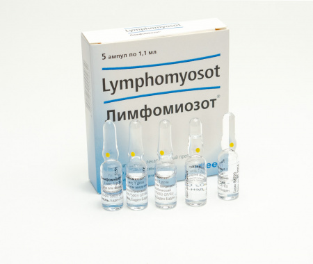 Картинка лимфомиозот ампулы  от интернет-аптеки mosgomeopat.ru