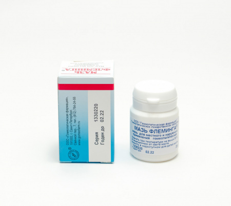 Картинка флеминга мазь(гомеофарм) от интернет-аптеки mosgomeopat.ru