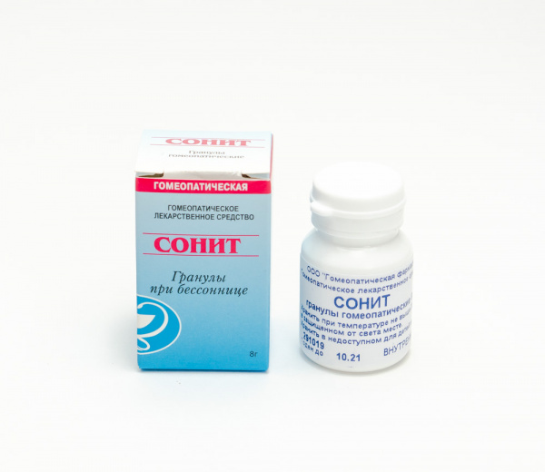 Картинка сонит (гомеофарм) от интернет-аптеки mosgomeopat.ru