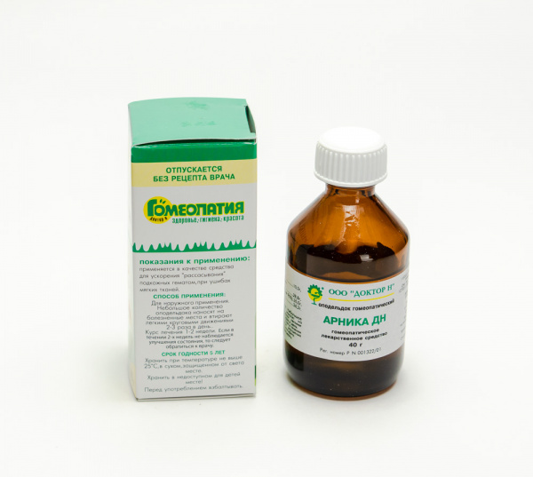 Картинка арника дн(доктор н) от интернет-аптеки mosgomeopat.ru