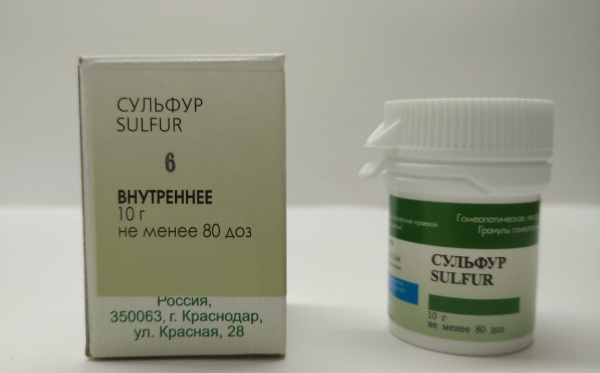 Сульфур с6 кр