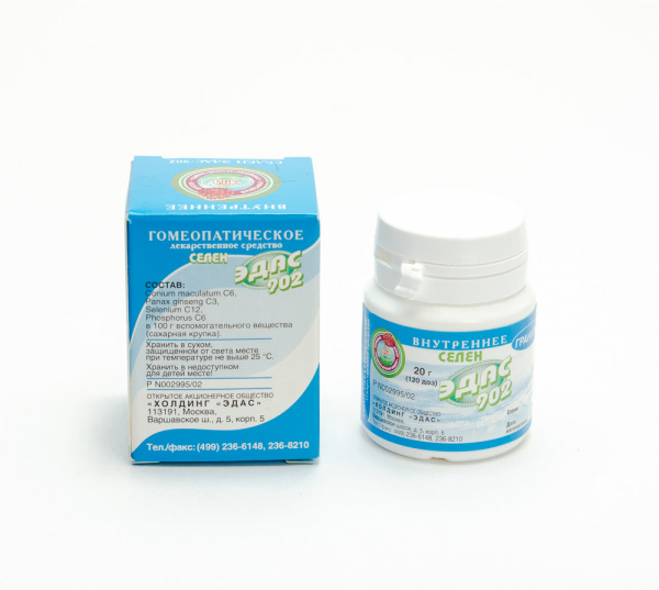 Картинка селен эдас-902 от интернет-аптеки mosgomeopat.ru