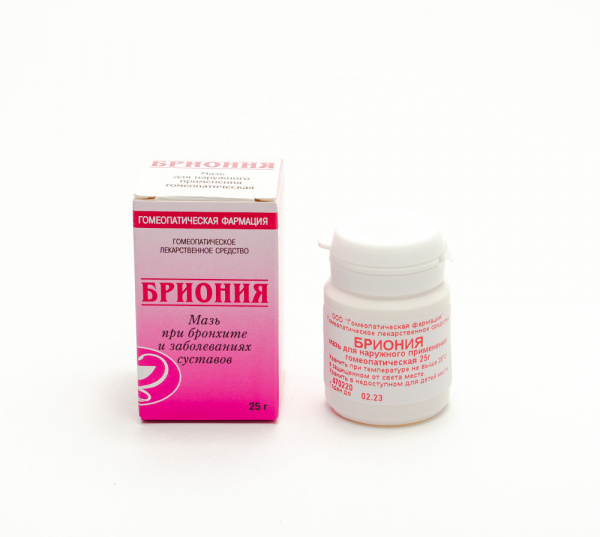 Картинка бриония гф мазь(гомеофарм) от интернет-аптеки mosgomeopat.ru