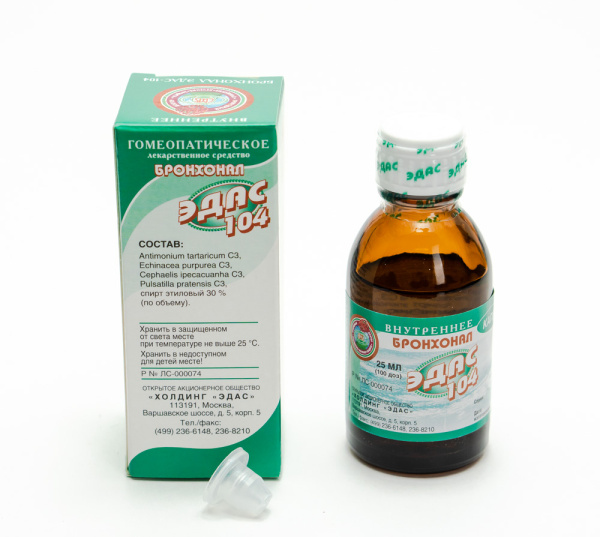 Картинка бронхонал эдас 104 от интернет-аптеки mosgomeopat.ru
