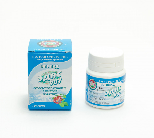 Картинка алипид эдас-907 от интернет-аптеки mosgomeopat.ru