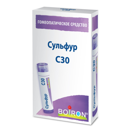 Картинка сульфур (sulfur) с30 буарон от интернет-аптеки mosgomeopat.ru