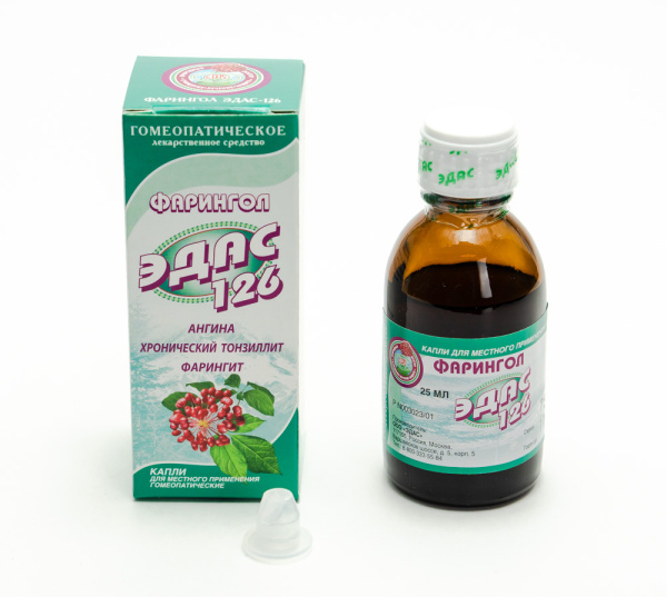 Картинка фарингол эдас-126 от интернет-аптеки mosgomeopat.ru