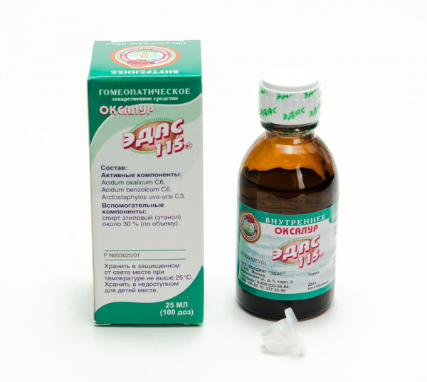Картинка оксалур эдас-115 от интернет-аптеки mosgomeopat.ru