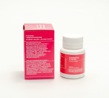Картинка климасед клиник (фитасинтекс) от интернет-аптеки mosgomeopat.ru