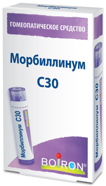Картинка морбиллинум (morbillinum) c30 буарон от интернет-аптеки mosgomeopat.ru