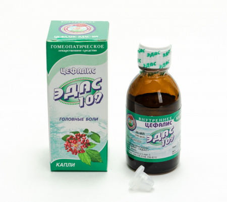 Картинка цефалис эдас-109 от интернет-аптеки mosgomeopat.ru
