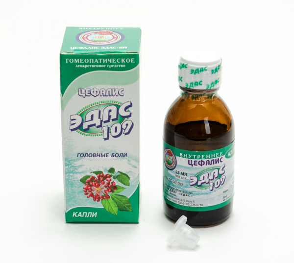 Картинка цефалис эдас-109 от интернет-аптеки mosgomeopat.ru