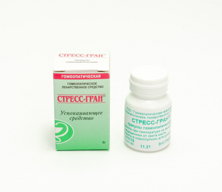 Картинка стресс-гран (гомеофарм) от интернет-аптеки mosgomeopat.ru