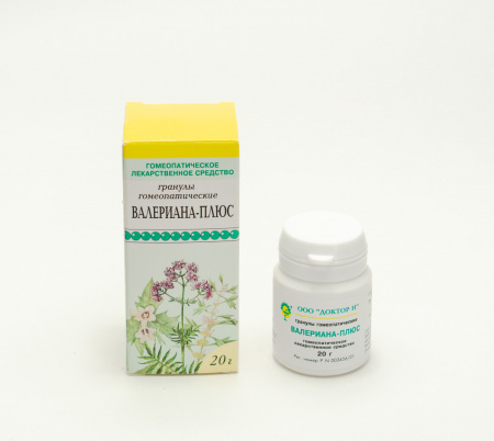 Картинка валериана-плюс (доктор н) от интернет-аптеки mosgomeopat.ru