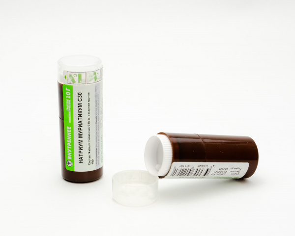 Натриум муриатикум (Natrium muriatikum) Гомеофарм