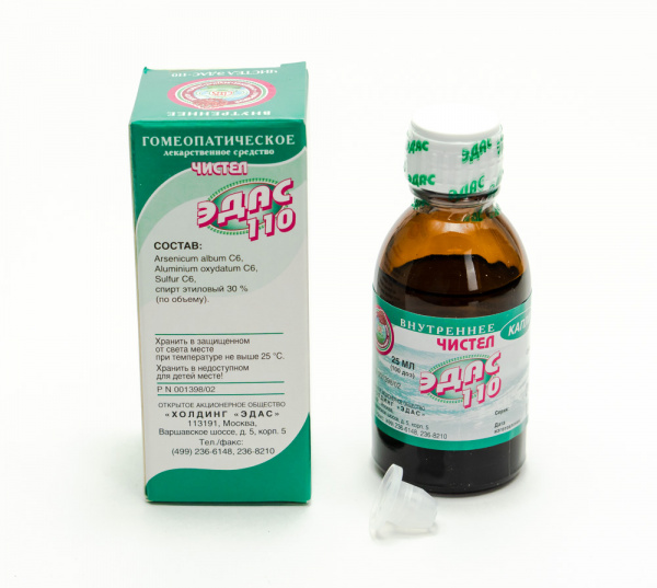 Картинка чистел эдас-110 от интернет-аптеки mosgomeopat.ru