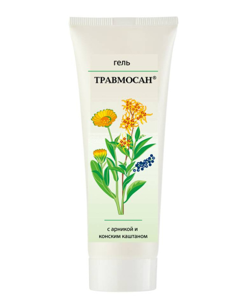 Гель косметический Травмосан® с арникой и конским каштаном 80 г