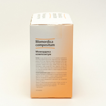 Картинка момордика композитум ампулы №5 от интернет-аптеки mosgomeopat.ru