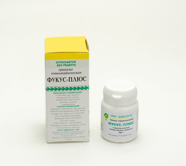 Картинка фукус-плюс(доктор н) от интернет-аптеки mosgomeopat.ru
