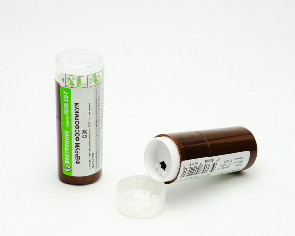 Феррум фосфорикум (Ferrum fosforikum) Гомеофарм