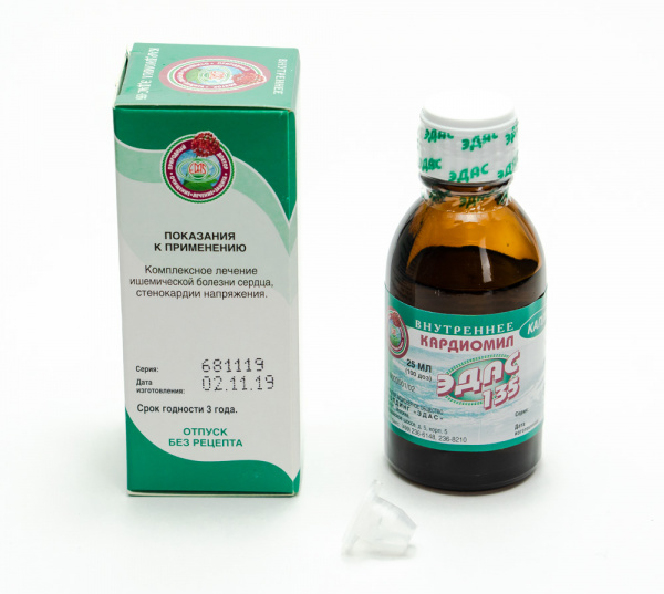 Картинка кардиомил эдас-135 от интернет-аптеки mosgomeopat.ru