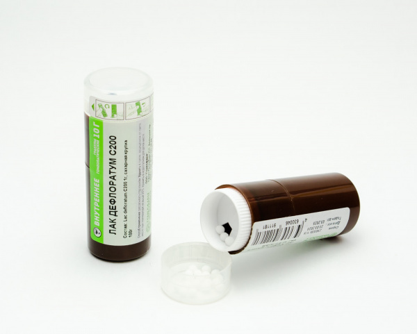 Лак дефлоратум (Lac defloratum) Гомеофарм