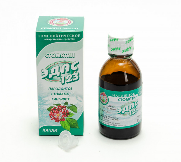 Картинка стоматин эдас-123 от интернет-аптеки mosgomeopat.ru