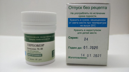 Картинка тиреокор (краснодар) от интернет-аптеки mosgomeopat.ru