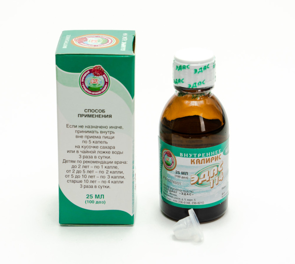 Картинка калирис эдас-114 от интернет-аптеки mosgomeopat.ru