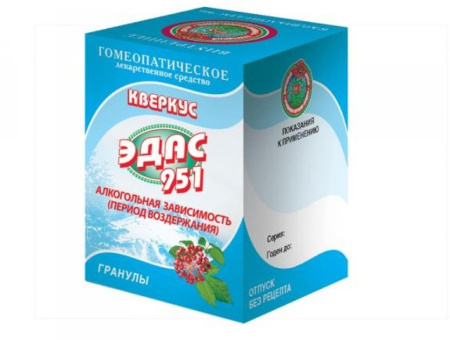 Картинка кверкус эдас-951 от интернет-аптеки mosgomeopat.ru