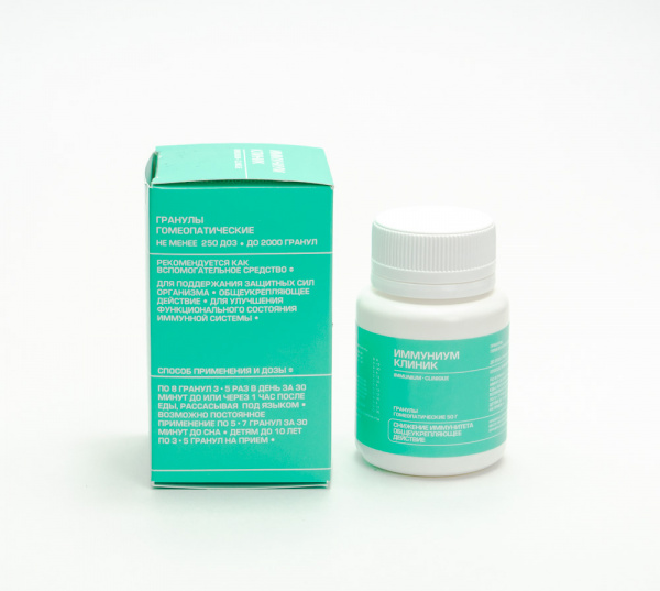 Картинка иммуниум клиник (фитасинтекс) от интернет-аптеки mosgomeopat.ru